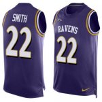Jerseys Factory Cheap Nike Ravens #22 Jimmy Smith Purple Team Co