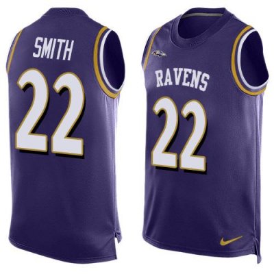 Jerseys Factory Cheap Nike Ravens #22 Jimmy Smith Purple Team Co