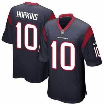 Jerseys Factory Cheap Nike Texans #10 DeAndre Hopkins Navy Blue