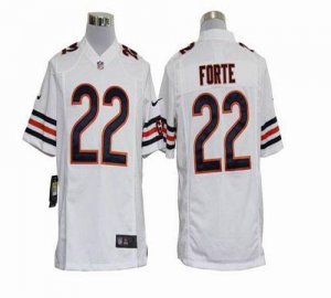 Jerseys Factory Cheap Nike Bears #22 Matt Forte White Men's Embr