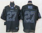 Jerseys Factory Cheap Nike Ravens #27 Ray Rice Lights Out Black