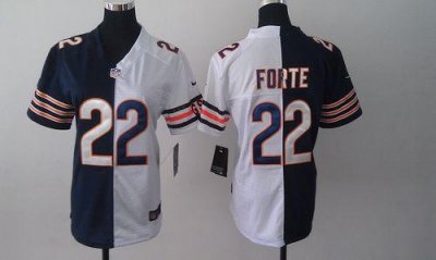 Jerseys Factory Cheap Nike Bears #22 Matt Forte Navy Blue/White