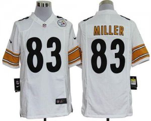 Jerseys Factory Cheap Nike Steelers #83 Heath Miller White Men's