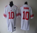 Jerseys Factory Cheap Nike Giants #10 Eli Manning White With Hal