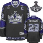 Jerseys Factory Cheap Kings #23 Dustin Brown 2012 Stanley Cup Ch