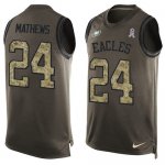 Jerseys Factory Cheap Nike Eagles #24 Ryan Mathews Green Men's S