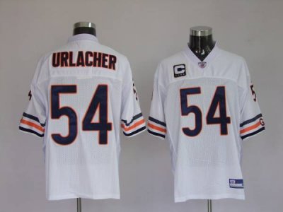 Jerseys Factory Cheap Bears #54 Brian Urlacher White Stitched NF