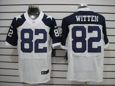 Jerseys Factory Cheap Nike Cowboys #82 Jason Witten White Thanks