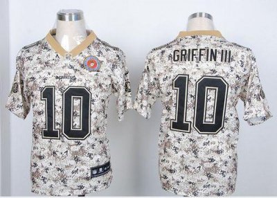 Jerseys Factory Cheap Nike Redskins #10 Robert Griffin III Camo