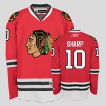Jerseys Factory Cheap Blackhawks #10 Patrick Sharp Embroidered R