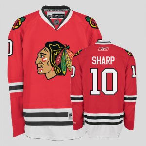 Jerseys Factory Cheap Blackhawks #10 Patrick Sharp Embroidered R
