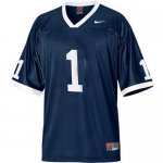 Jerseys Factory Cheap Nittany Lions #1 Joe Paterno Navy Blue Emb