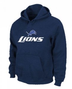 Jerseys Factory Cheap Detroit Lions Authentic Logo Pullover Hood