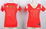 Jerseys Factory Cheap Nike 49ers #16 Joe Montana Red Women's Emb