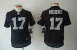 Jerseys Factory Cheap Nike Raiders #17 Denarius Moore Black Team