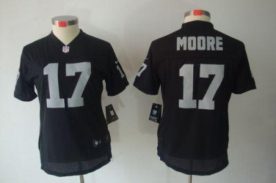Jerseys Factory Cheap Nike Raiders #17 Denarius Moore Black Team