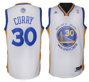Jerseys Factory Cheap Warriors #30 Stephen Curry White Revolutio