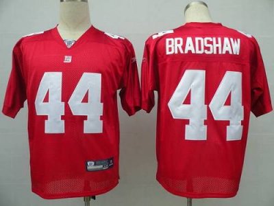 Jerseys Factory Cheap Giants #44 Ahmad Bradshaw Red Embroidered