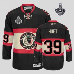 Jerseys Factory Cheap Blackhawks #39 Cristobal Huet Embroidered