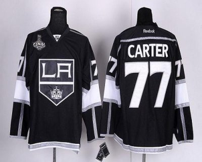 Jerseys Factory Cheap Kings #77 Jeff Carter Black Home 2012 Stan