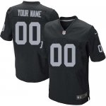Jerseys Factory Cheap Nike Oakland Raiders Customized Black Embr