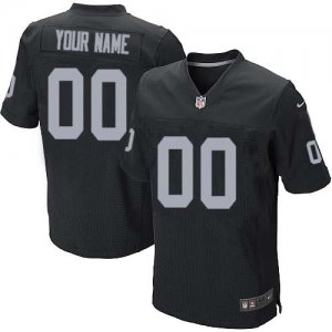 Jerseys Factory Cheap Nike Oakland Raiders Customized Black Embr