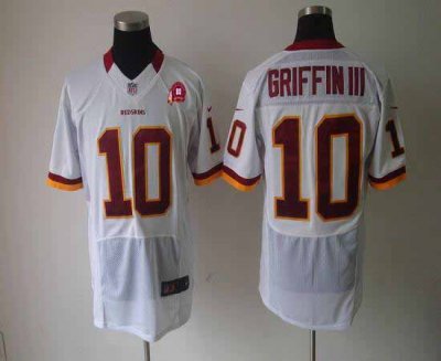 Jerseys Factory Cheap Nike Redskins #10 Robert Griffin III White