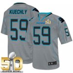 Jerseys Factory Cheap Nike Panthers #59 Luke Kuechly Lights Out