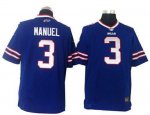 Jerseys Factory Cheap Nike Bills #3 EJ Manuel Royal Blue Team Co