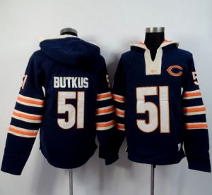 Jerseys Factory Cheap Chicago Bears #51 Dick Butkus Navy Blue Pl