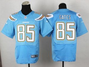 Jerseys Factory Cheap Nike Chargers #85 Antonio Gates Electric B