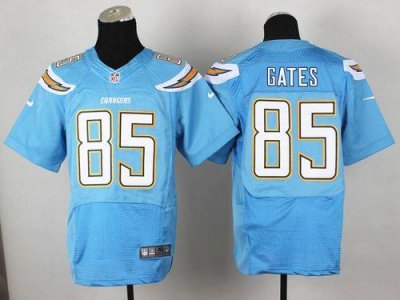 Jerseys Factory Cheap Nike Chargers #85 Antonio Gates Electric B