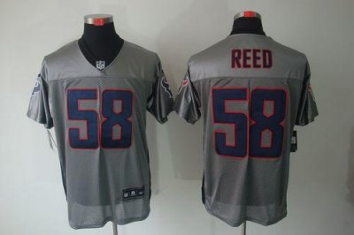 Jerseys Factory Cheap Nike Texans #58 Brooks Reed Grey Shadow Me