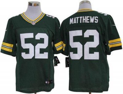 Jerseys Factory Cheap Nike Packers #52 Clay Matthews Green Team