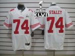Jerseys Factory Cheap Nike 49ers #74 Joe Staley White Super Bowl