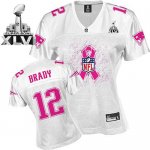 Jerseys Factory Cheap Patriots #12 Tom Brady White 2011 Breast C