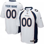 Jerseys Factory Cheap Nike Denver Broncos Customized White Embro