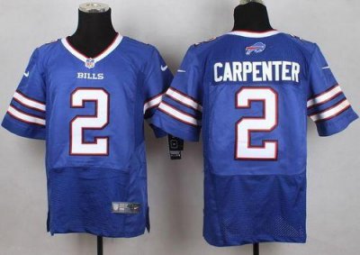 Jerseys Factory Cheap Nike Bills #2 Dan Carpenter Royal Blue Tea