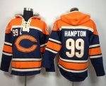 Jerseys Factory Cheap Chicago Bears #99 Dan Hampton Navy Blue Sa