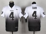 Jerseys Factory Cheap Nike Raiders #4 Derek Carr White/Black Men