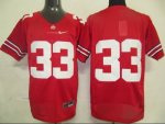 Jerseys Factory Cheap Buckeyes #33 Red Embroidered NCAA Jersey
