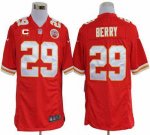 Jerseys Factory Cheap Nike Chiefs #29 Eric Berry Red Team Color