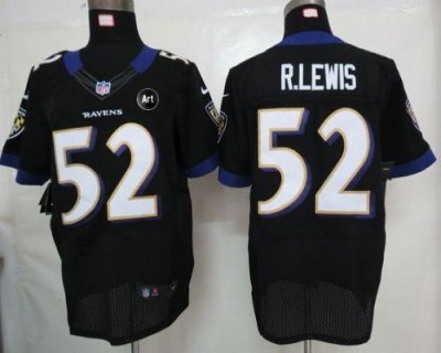 Jerseys Factory Cheap Nike Ravens #52 Ray Lewis Black Alternate