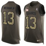 Jerseys Factory Cheap Nike Giants #13 Odell Beckham Jr Green Men