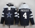 Jerseys Factory Cheap Nike Cowboys #4 Dak Prescott Navy Blue Pla