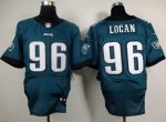 Jerseys Factory Cheap Nike Eagles #96 Bennie Logan Midnight Gree