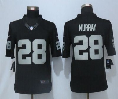 Jerseys Factory Cheap Nike Raiders #28 Latavius Murray Black Tea