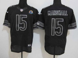 Jerseys Factory Cheap Nike Bears #15 Brandon Marshall Black Shad