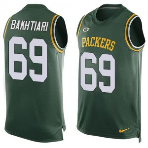 Jerseys Factory Cheap Nike Packers #69 David Bakhtiari Green Tea