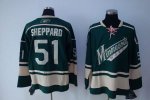 Jerseys Factory Cheap Wild #51 James Sheppard Embroidered Green